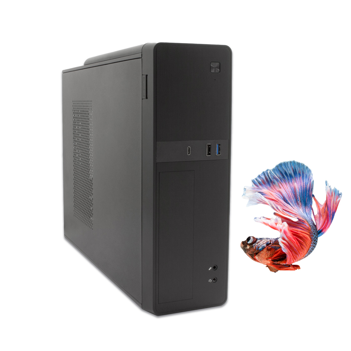 Caja para PC CoolBox MATX Slim T310 fuenteB500GR-S