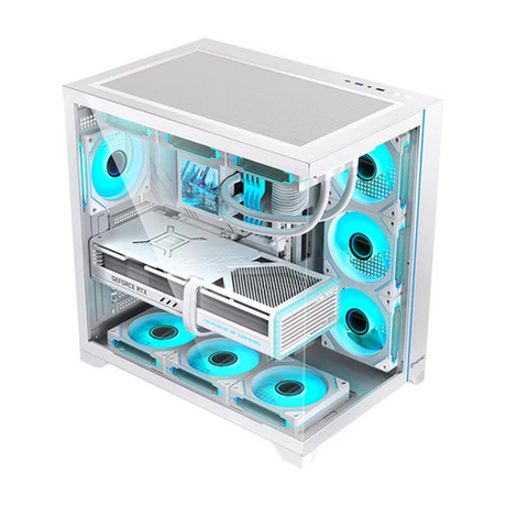 Caja para PC Hiditec PC ATX H3 Pro Blanco - vista 2
