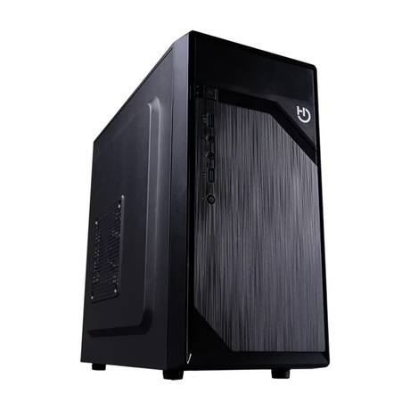 Caja para PC Hiditec Ordenador Micro ATX Q2 Pro + PSU 2*USB
