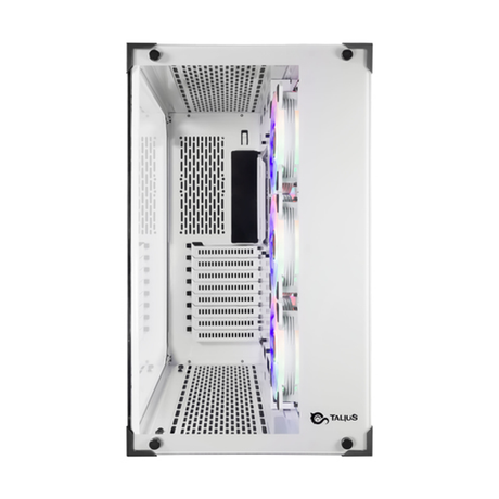 Caja para PC Talius ATX gaming Cronos Frost Blanca RGB cristal - vista 5