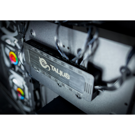 Caja para PC Talius ATX gaming Cronos Negra RGB cristal - vista 7