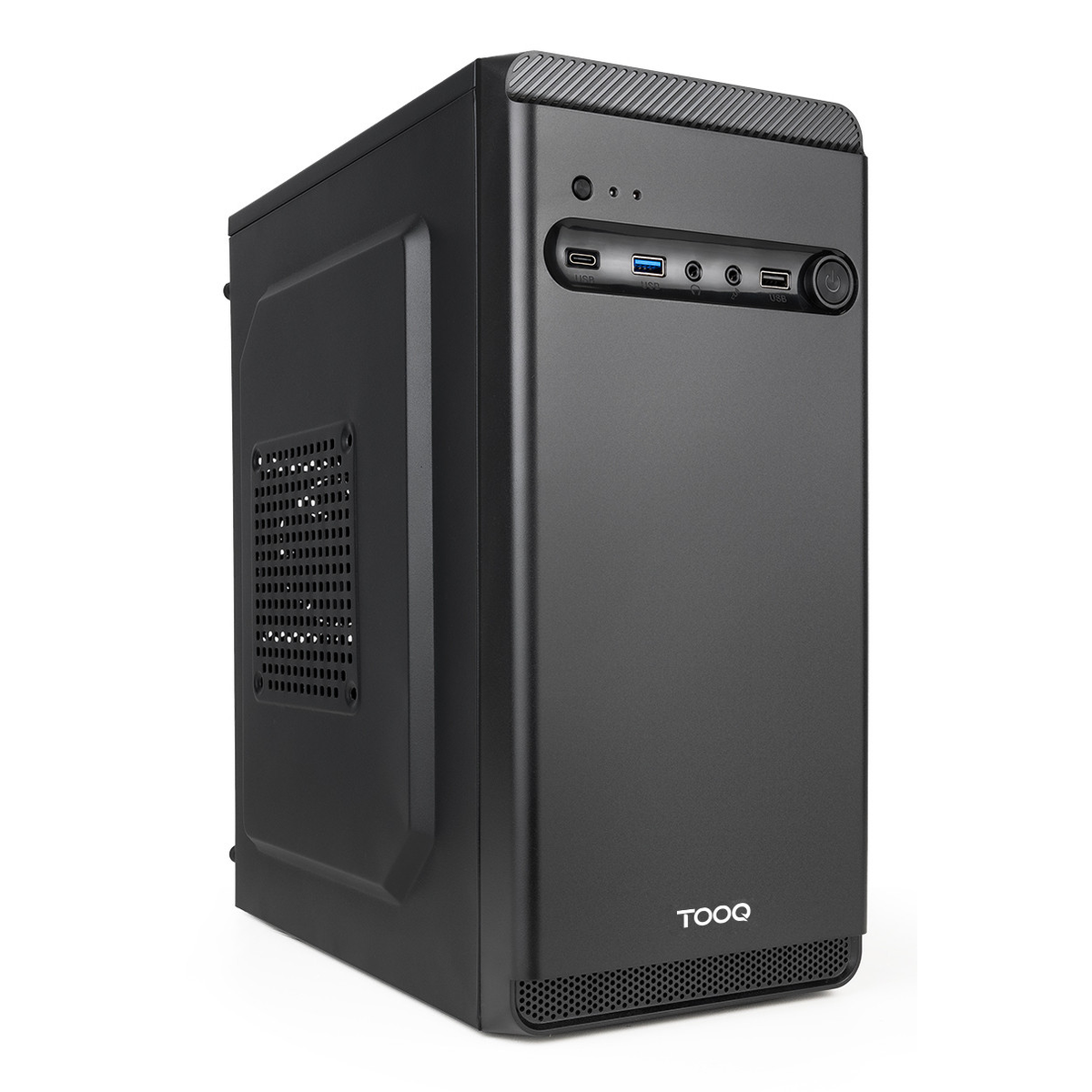 Caja para PC TooQ Minitorre MATX "dodeka Ultra" 500W USB-C