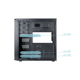 Caja para PC TooQ Semitorre ATX "prisma Ultra" 500W USB-C - vista 5