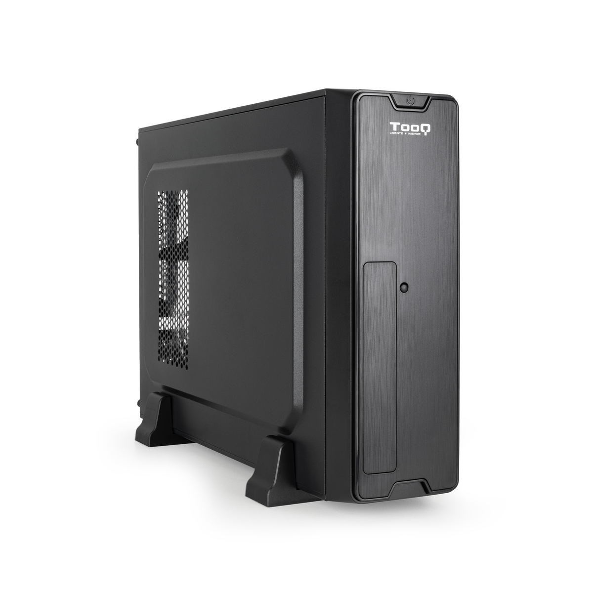 Caja para PC TooQ Slim MATX TQC-3007U3CD 500W Lector Tarjetas