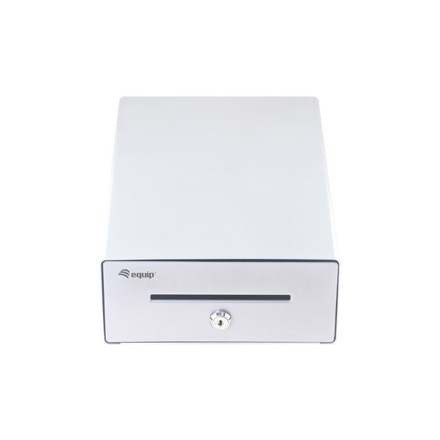 Cajón portamonedas Equip aluminio plata 230 × 338 × 110 mm 351012