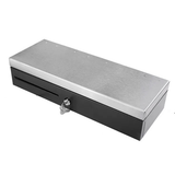 Cajón portamonedas Mustek Negro 460 × 170 × 100 mm apertura vertical LB-170M