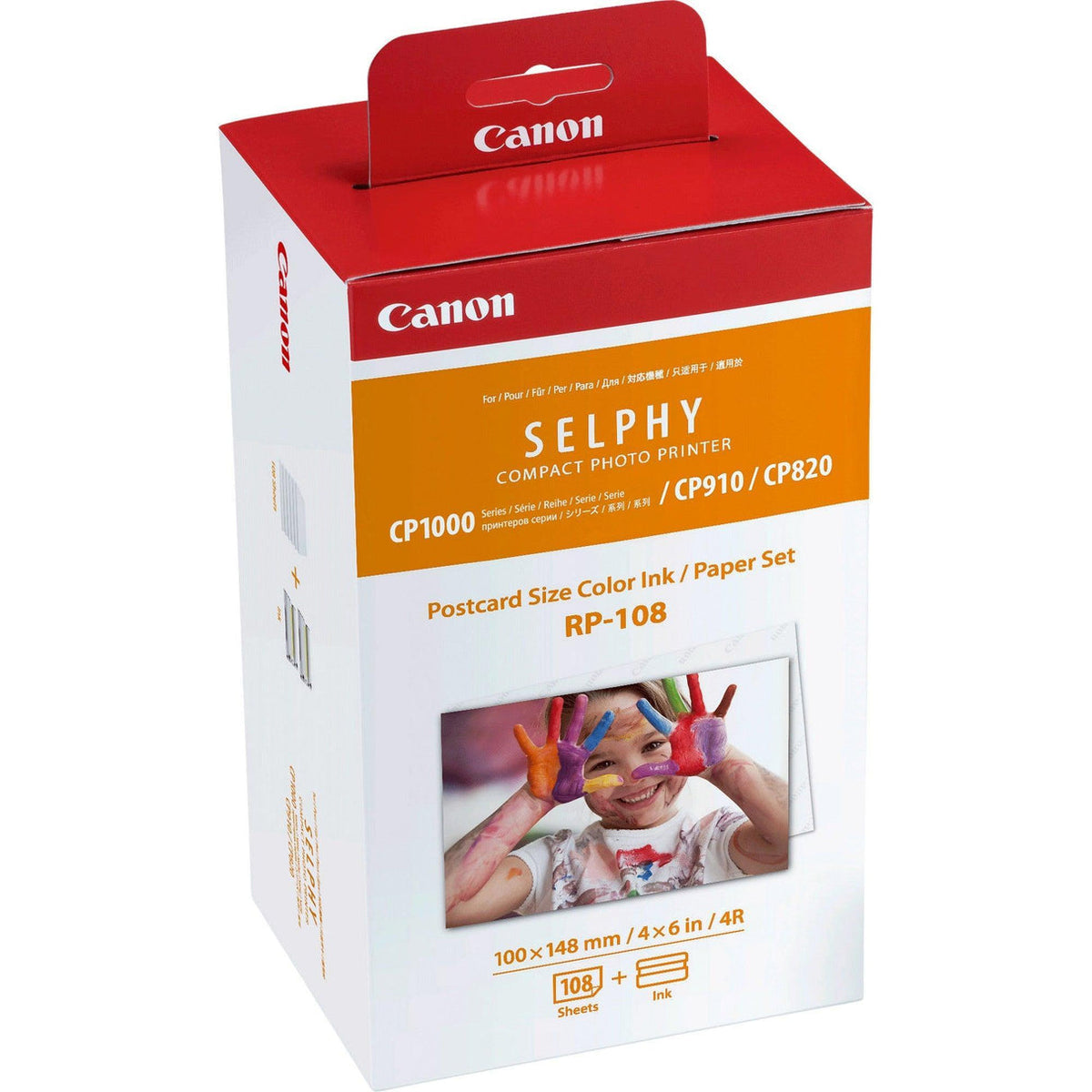Canon RP-108: tinta y papel para 108 fotos SELPHY