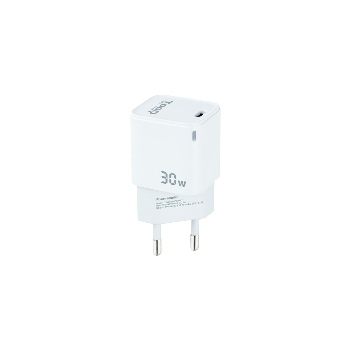 Cargador TooQ TQWC-GANPD30WT 30W
