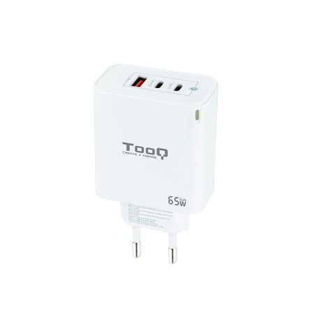 Cargador TooQ TQWC-GANQC2PD65WT 65W