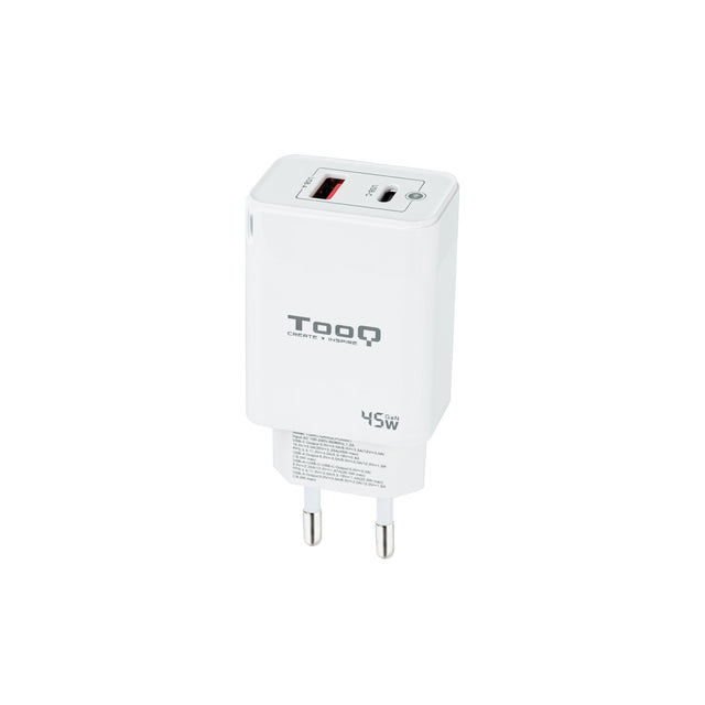 Cargador TooQ TQWC-GANQCPD45WT 45W