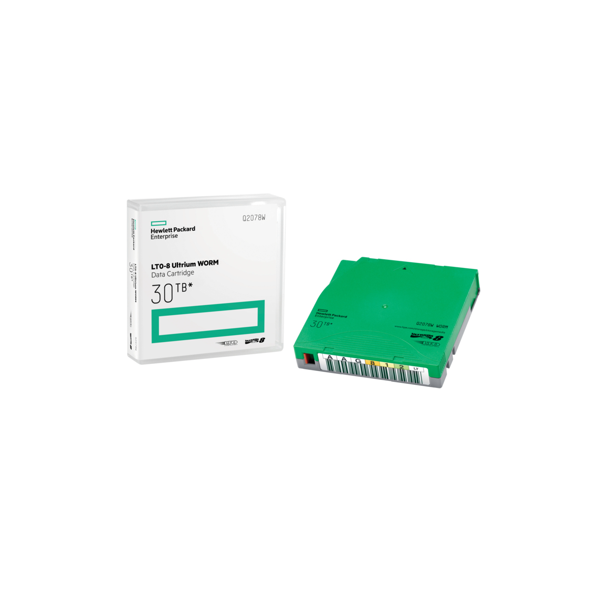 Cartucho de datos HP LTO-8 (Q2078W)