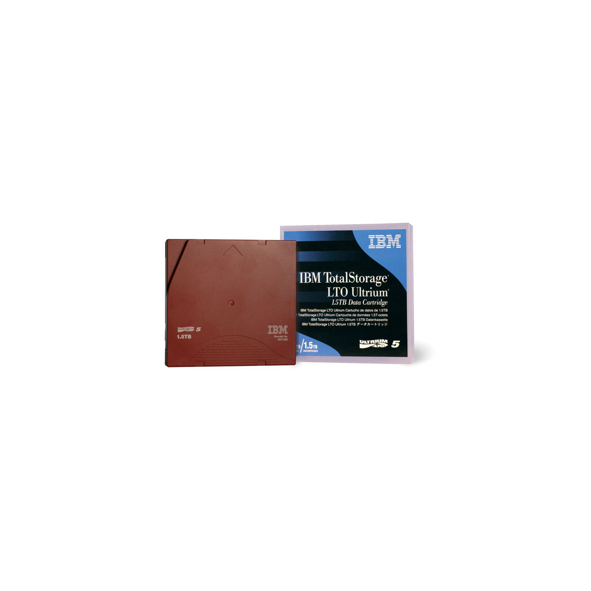 Cartucho de datos IBM LTO-5 1.5 TB (46X1290)