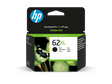 Cartucho original HP 62XL negro D14SKAE, envase de una unidad