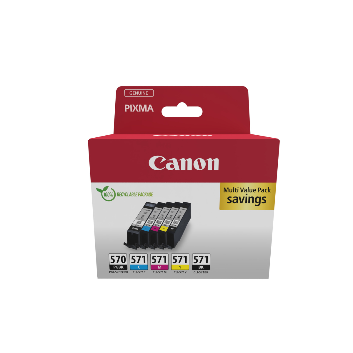 Cartucho de tinta Canon 0372C006 Original Multicolor