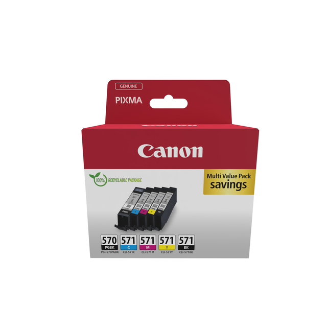 Cartucho de tinta Canon 0372C006 Original Multicolor