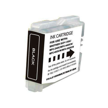 Tinta compatible Brother LC1000XL LC970XL LC1000BK LC970BK Negro - SKU CBILC-1000XLBK