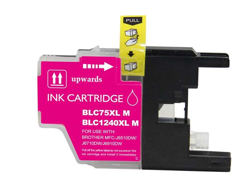 Tinta compatible Brother LC1240XL LC1220XL LC1280XL LC1240M Magenta