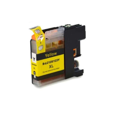 Tinta compatible Brother LC125XL LC125XLY LC125XLYL Amarillo