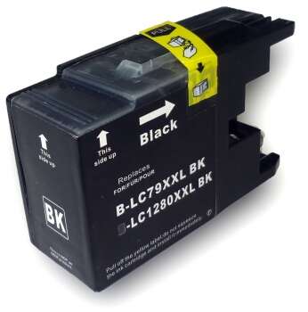Tinta compatible Brother LC1280XL LC1280XLBK LC1280BK Negro