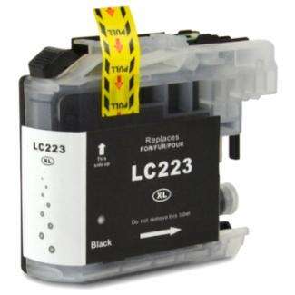 Tinta compatible Brother LC223 LC221 LC223BK LC221BK Negro