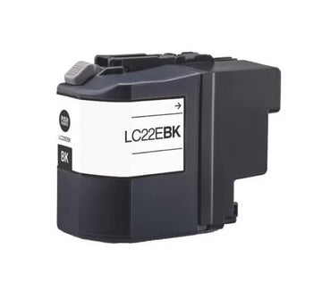 Tinta compatible Brother LC22E LC22EBK LC22EXLBK Negro