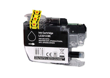 Tinta compatible Brother LC3213 LC3211 LC3213BK LC3211BK Negro