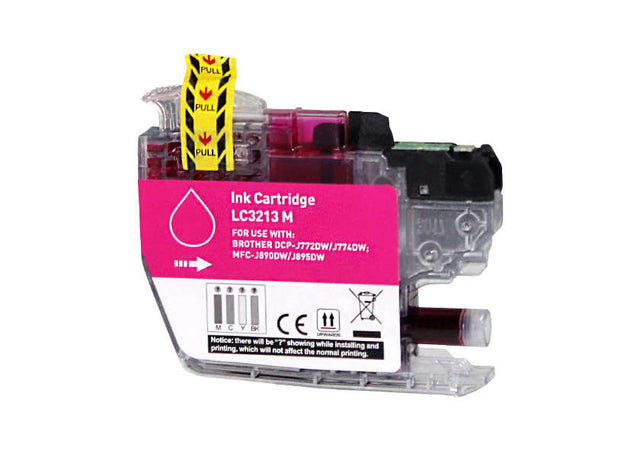 Tinta compatible Brother LC3213 LC3211 LC3213M LC3211M Magenta