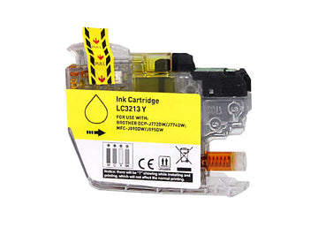 Tinta compatible Brother LC3213 LC3211 LC3213Y LC3211Y Amarillo