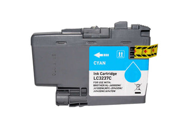 Tinta compatible Brother LC3237 LC3237C LC3237CY Cian