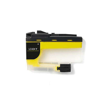 Tinta compatible Brother LC424 LC424Y LC424YL Amarillo
