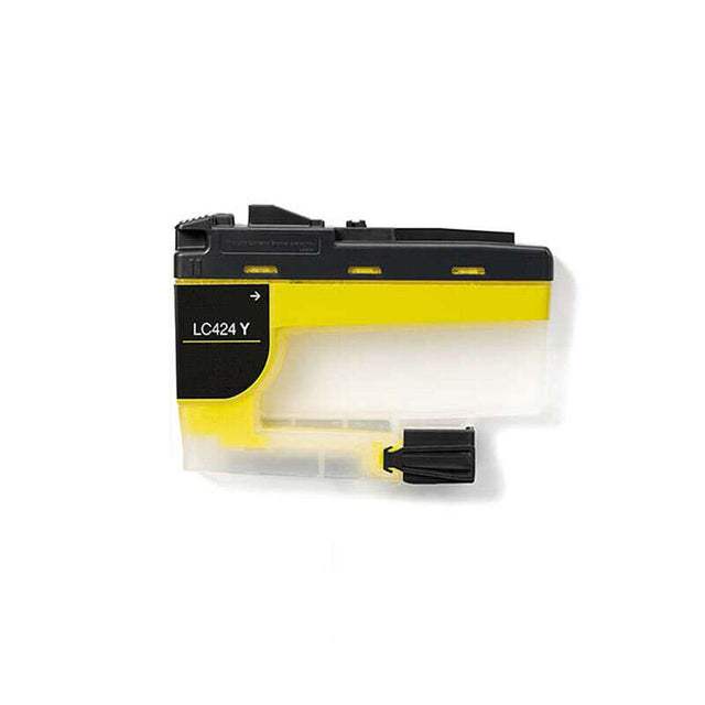 Tinta compatible Brother LC424 LC424Y LC424YL Amarillo