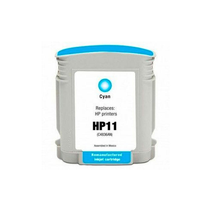 Tinta compatible HP11 C4836A Cian - SKU CHI-11CY
