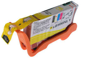 Tinta compatible Lexmark 14N1071E 14N1095E 14N0902E 14N0922E Amarillo