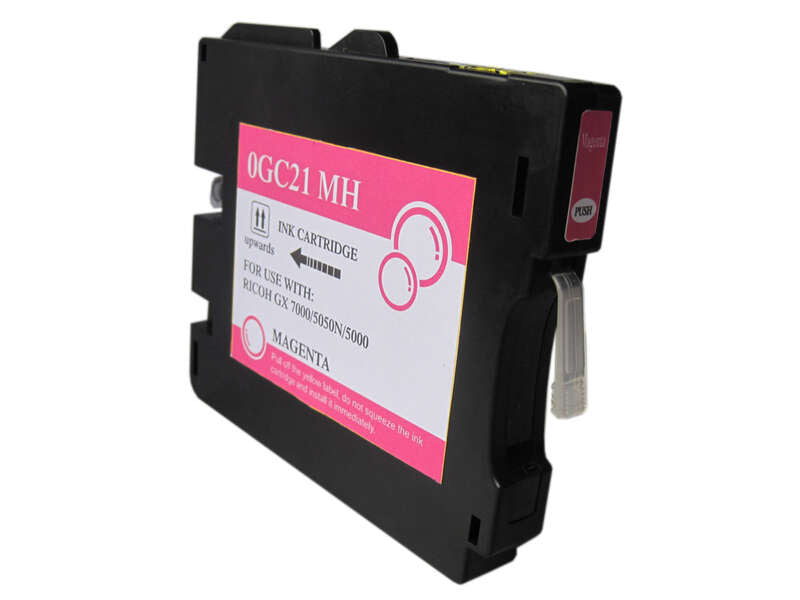 Tinta compatible Ricoh GC21M GC21MG Magenta