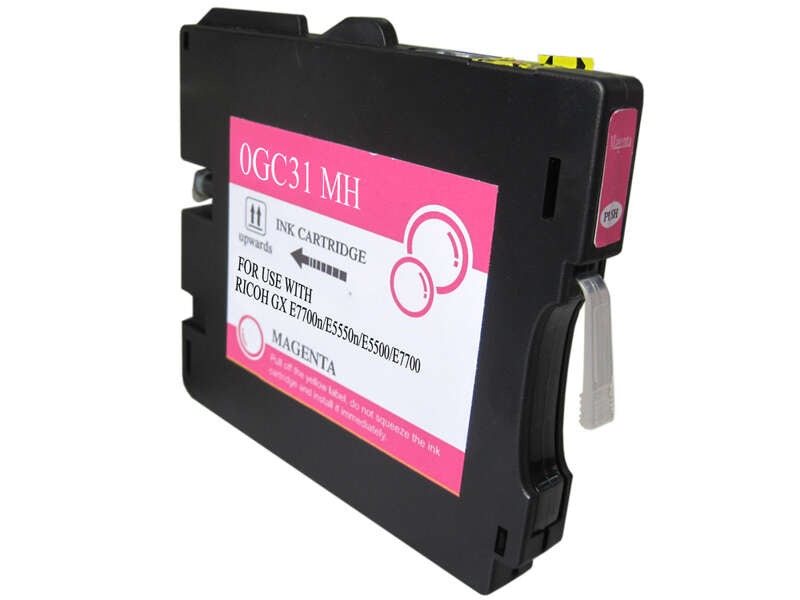 Tinta compatible Ricoh GC31M GC31MG Magenta