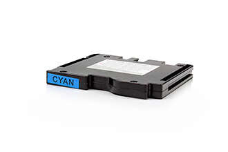 Tinta compatible Ricoh GC41 GC41CY Cian