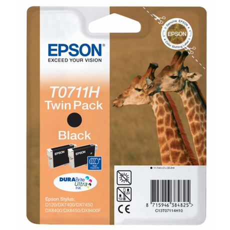 Cartucho de tinta Epson C13T07114H10 Original Negro - vista 2