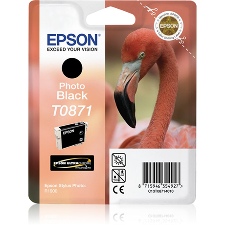 Cartucho de tinta Epson C13T08714010 Original Negro foto