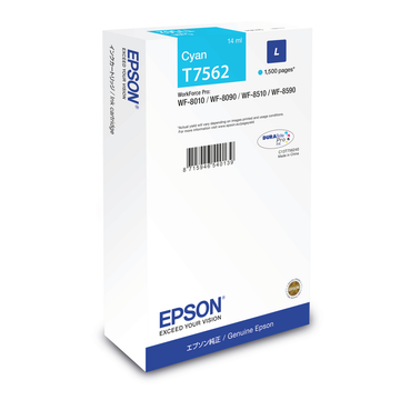 Cartucho de tinta Epson C13T75624N Original Cian