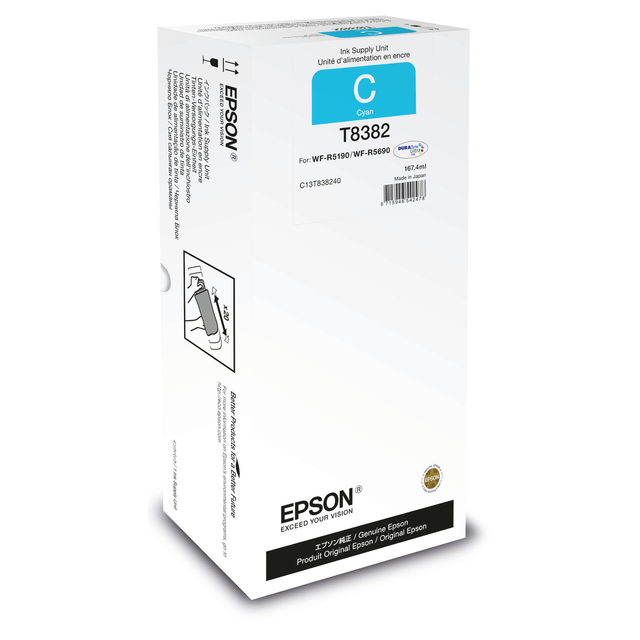Cartucho de tinta Epson C13T838240 Original Cian