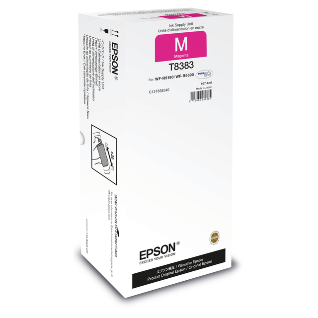 Cartucho de tinta Epson C13T838340 Original Magenta