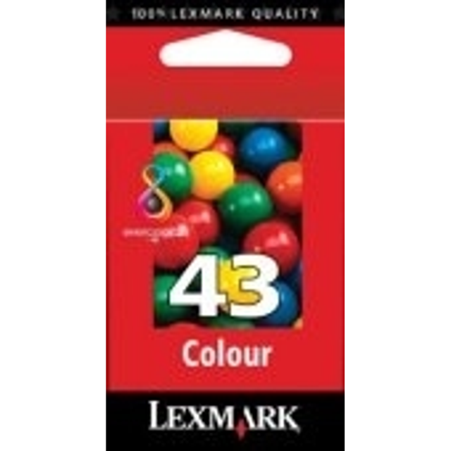 Cartucho de tinta Lexmark 018Y0143E Original Tricolor