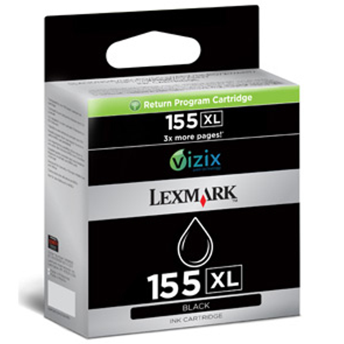 Cartucho de tinta Lexmark 14N1619E Original Negro