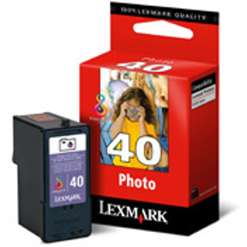 Cartucho de tinta Lexmark 18Y0340E Original Negro foto