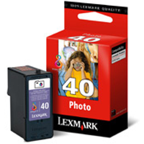 Cartucho de tinta Lexmark 18Y0340E Original Negro foto