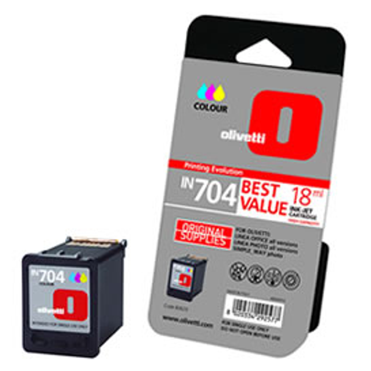 Cartucho de tinta Olivetti B0629 Original Multicolor