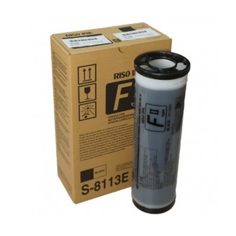 Cartucho de tinta Riso S-7612E/S8113E Original Negro