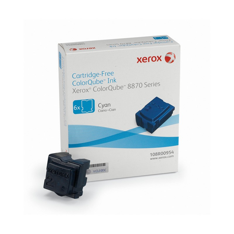 Cartucho de tinta Xerox 108R00954 Original Cian