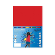 Cartulina Fabrisa Paq.50h 180gr A4 Rojo