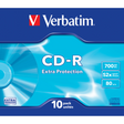 CD-R Verbatim 700 MB pack de 10 unidades